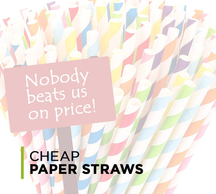 Cheap Paper Straws
